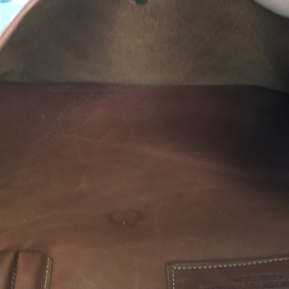 Laura USA/ Leather Briefcase/ - Picture 5 of 8